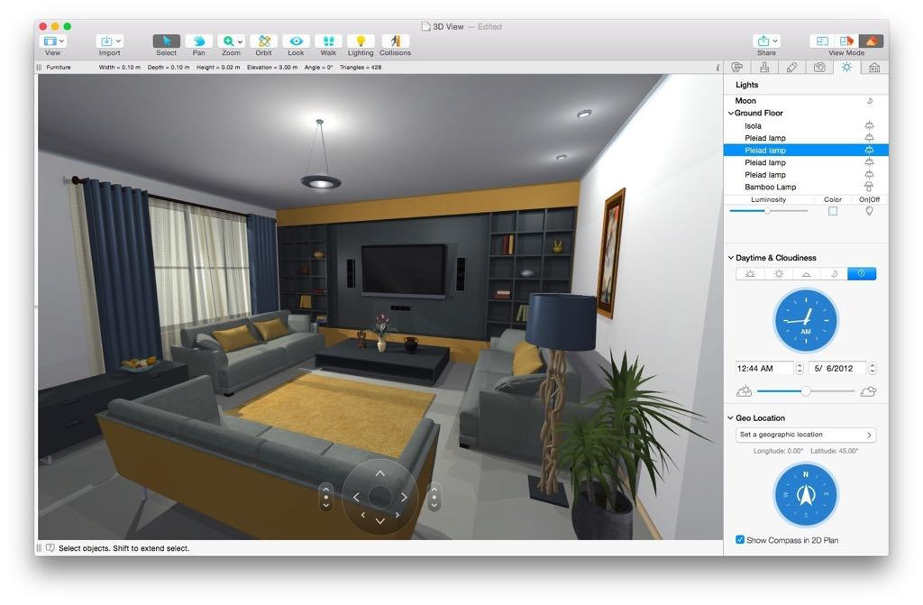 Live Home 3D (Live Interior 3D) 3.3.3 Free Download for Mac