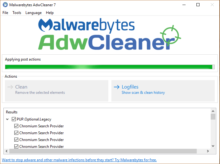 AdwCleaner 8 Free Download with crack