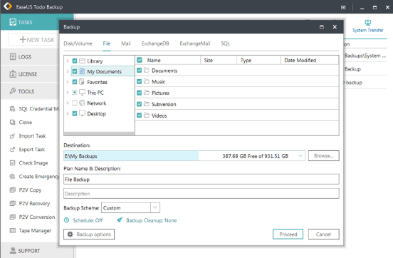 EaseUS Todo Backup Advanced Server 12 free download