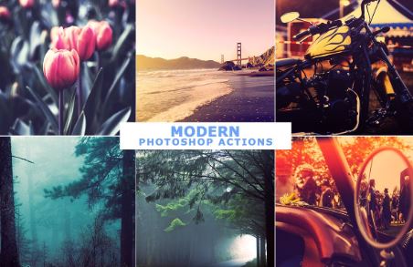 40 Modern Photoshop Actions 1 Free Download
