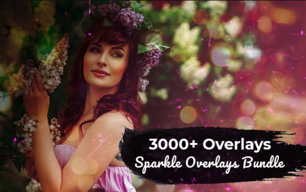 3000+ Sparkle Overlays Bundle Free Download