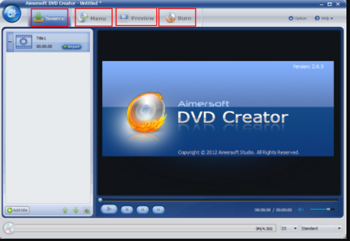 Aimersoft DVD Creator 6