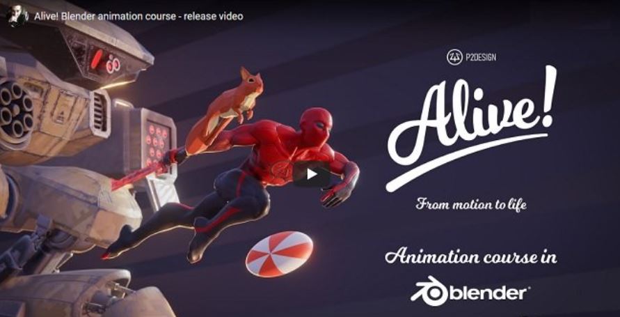 Gumroad – Alive! Animation course in Blender