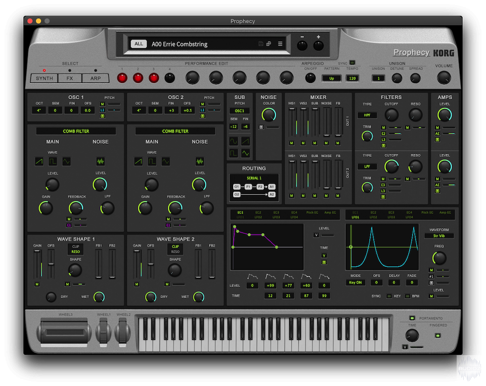 KORG Prophecy v1.0.2 [WiN, MacOSX]