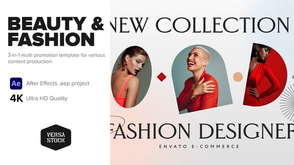 Videohive 3 In 1 Fashion Apparel Beauty Opener