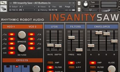 Rhythmic Robot Audio Insanity Saw [KONTAKT]