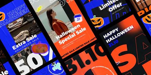 Videohive Halloween Sale Product Stories 34288593