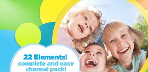 Videohive Kids Tv Broadcast And Youtube Channel Pack 24865287