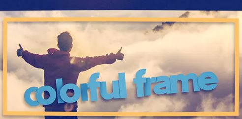 Videohive Colorful Frame 16437191