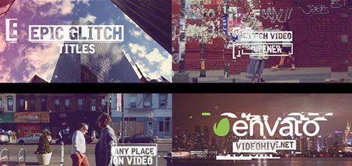 Videohive Epic Glitch Titles 14406388