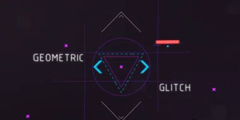 Videohive Geometric Glitch Intro 2 15066335