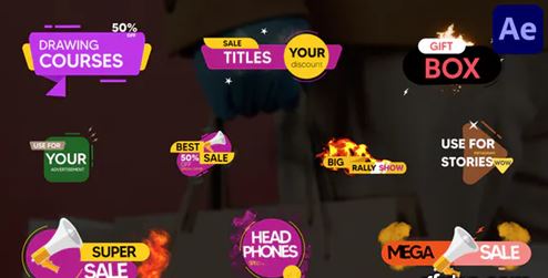 Videohive Sale Titles After Effects 34560928