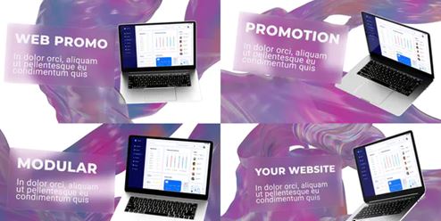 Videohive Soft Cloth Website Promo 34585347