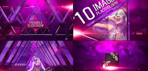 Videohive Triangle Slideshow 11309549