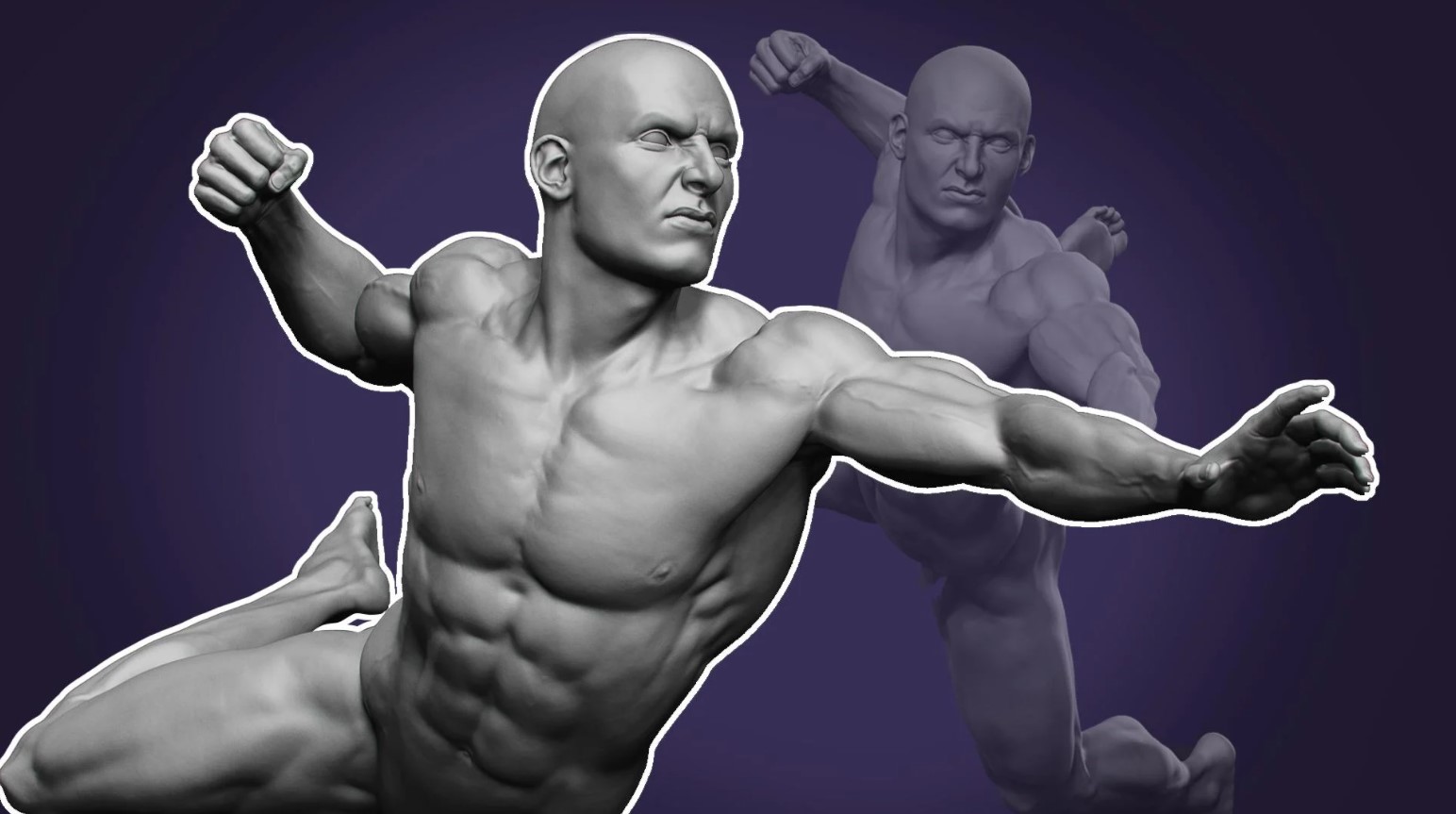 Dynamic Male Anatomy for Artists in Zbrush : Make Realistic 3D Human Model