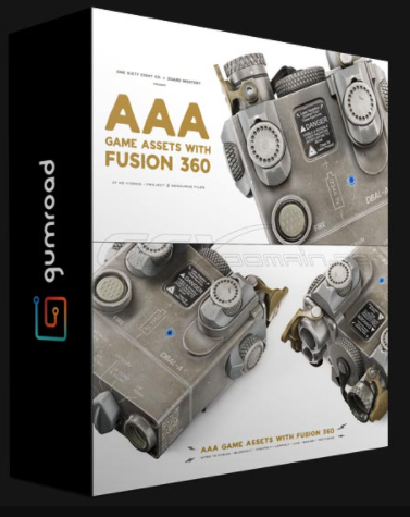 GUMROAD – AAA GAME ASSETS WITH FUSION 360 TUTORIAL BY DUARD MOSTERT