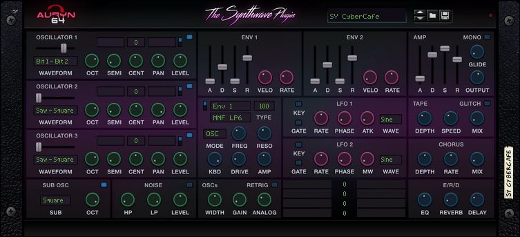 Reason RE Auryn64 The Synthwave Plugin v1.1.0 [WiN]