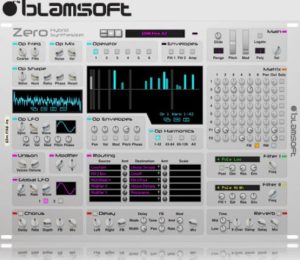 Reason RE Blamsoft Zero Hybrid Synthesizer v1.3.1 [WiN]