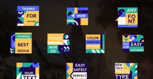 Videohive Color Creative Titles After Effects 34519675