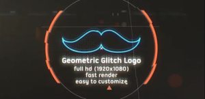 Videohive Geometric Glitch Intro 14421605