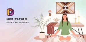 Videohive Meditation Scene Situations 34502564