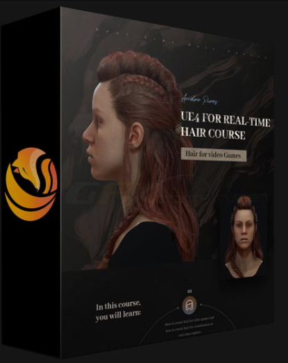 WINGFOX – UE4 FOR REAL-TIME HAIR COURSE (2021) WITH ANDRE PIRES
