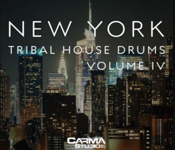 Carma Studio New York Tribal House Drums Volume 4
