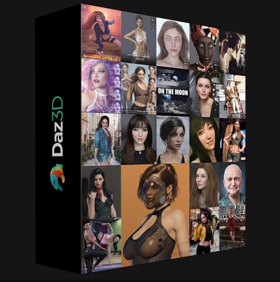 Daz 3D, Poser Bundle 1 March 2022