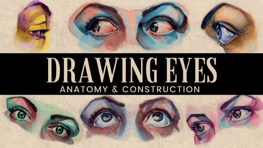 Drawing Realistic Eyes at Any Angle - Anatomy to Improve Your Art