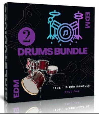 EDM Beats and Full Drums Bundle Two [WAV]