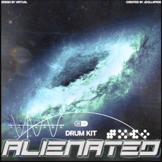 JDOLLAPROD ALIENATED Drumkit [WAV, MiDi, Synth Presets, DAW Templates]