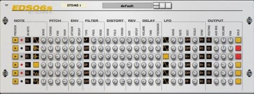 Reason RE Ochen K EDS06s Drum Synth v1.0.0 [WiN]