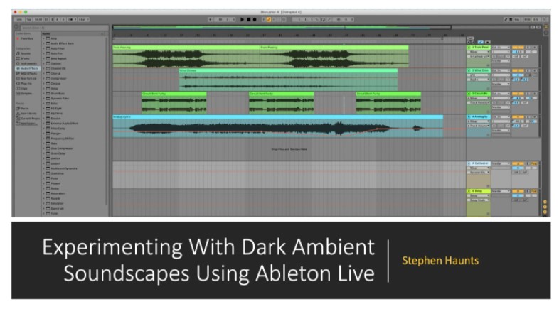 SkillShare Experimenting With Dark Ambient Soundscapes Using Ableton Live [TUTORiAL]