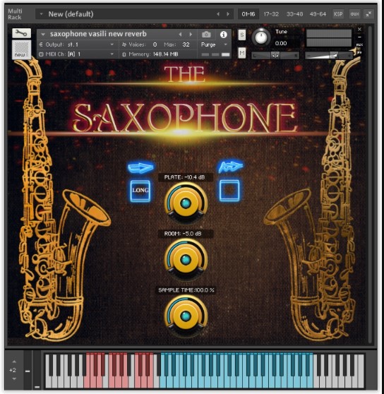 UL The House of Sound The Saxophone [KONTAKT]