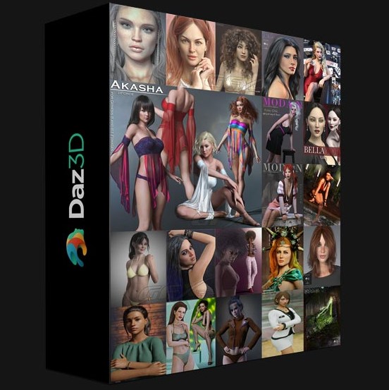 DAZ3D POSER BUNDLE 3 APRIL 2022