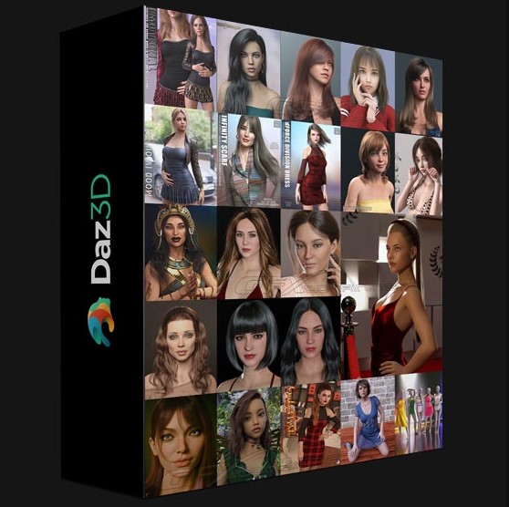 DAZ3D POSER BUNDLE 4 APRIL 2022