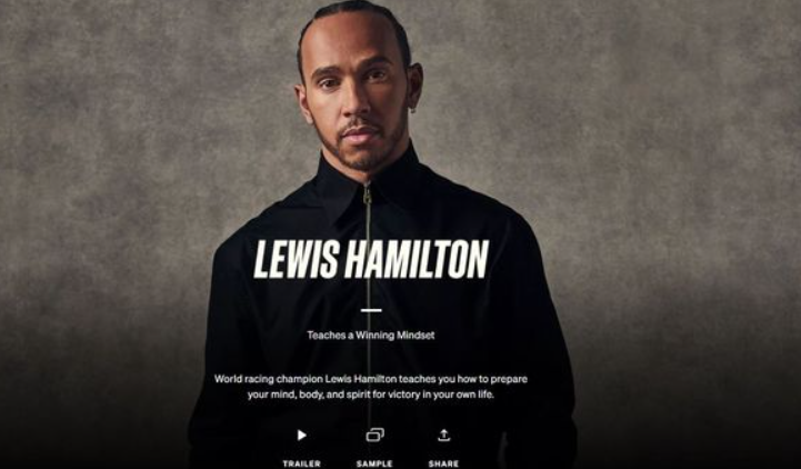 MasterClass - Lewis Hamilton Teaches a Winning Mindset