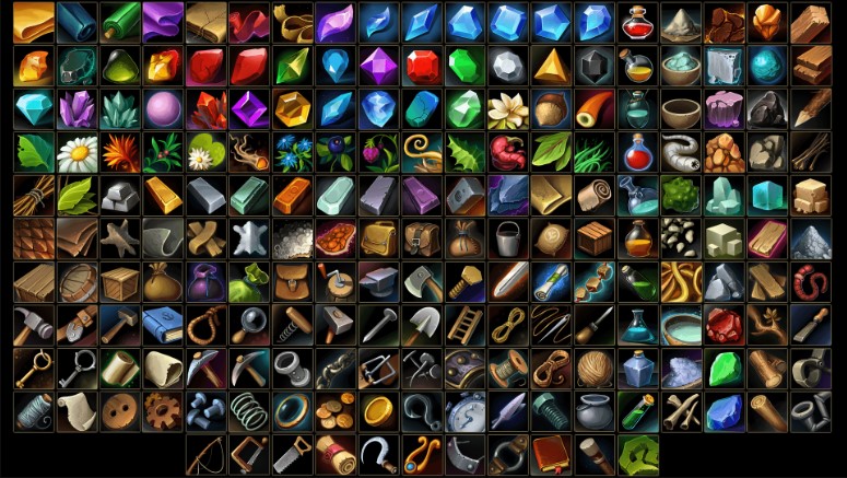 Resources and Craft Icon Pack v4.27