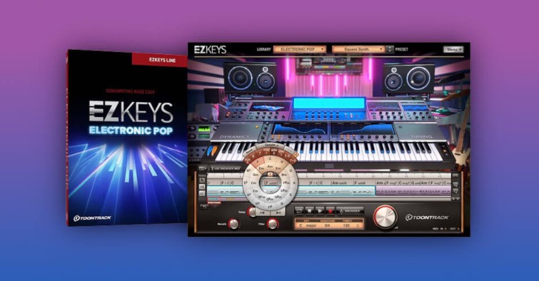 Toontrack EZkeys Electronic Pop v1.0.0 [WiN, MacOSX]