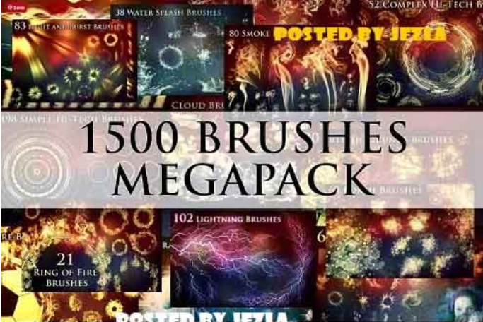 1500+ Brushes Megapack - 2642460