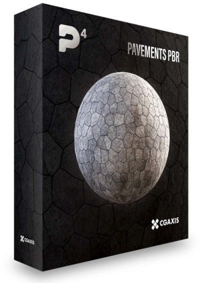 CGAxis – Physical 4 Pavements PBR Textures