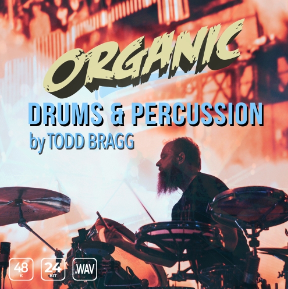 Epic Stock Media Organic Drums and Percussion by Todd Bragg [WAV]