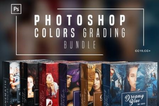 Photoshop Colors Grading - Bundle - Photoshop Actions - 34098364