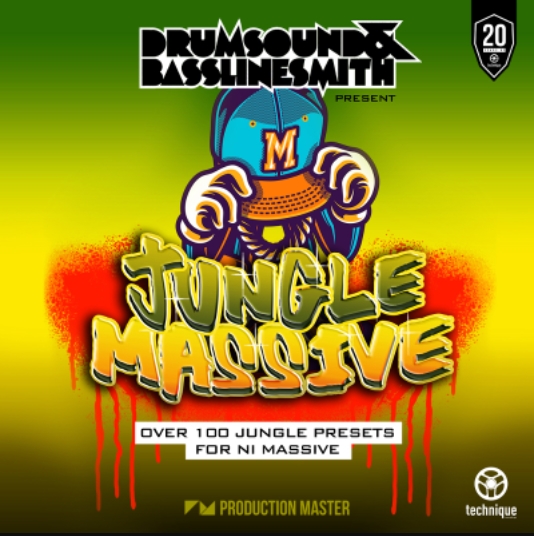 Production Master Drumsound and Bassline Smith Present Jungle Massive [Synth Presets]