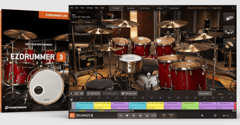 Toontrack EZdrummer 3 Core Library