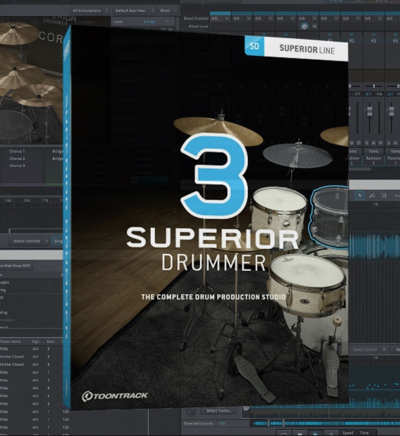 Toontrack Superior Drummer 3 v3.3.0 CE Update / v3.3.0 CE Update Rev [WiN, MacOSX]