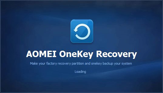 AOMEI OneKey Recovery Professional 1.6.2 Free