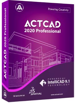 ActCAD Professional 2020 v9.1.438  Free Download (x86/x64)