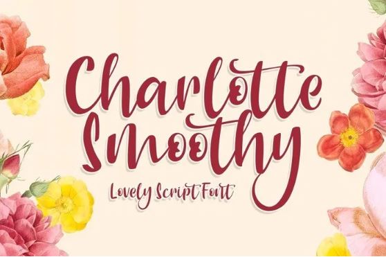 Charlotte Smoothy Script Font Free Download