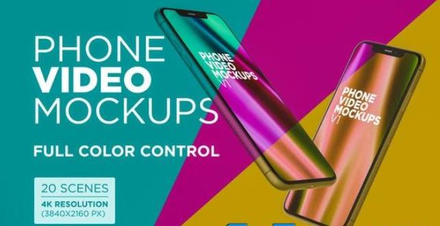 Videohive Phone Video Mockups V1 Free Download